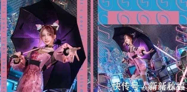 COS|逼死官方的同人COS,公孙离无限星赏官,颜值上天了!