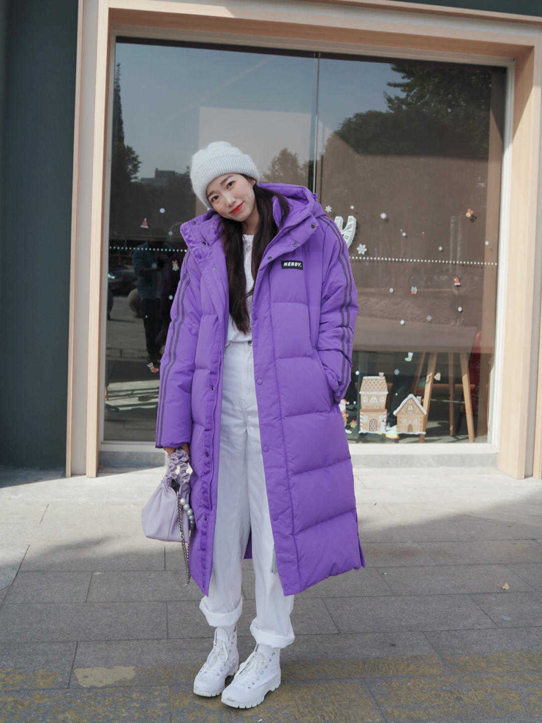 长裤 今年流行“长羽绒+拖地长裤”,随性洒脱又保暖,闭眼入都不出错