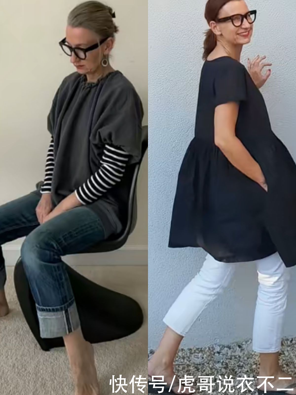 自信|被这位时尚奶奶圈粉了，打扮简约洒脱不做作，远比同龄人自信优雅