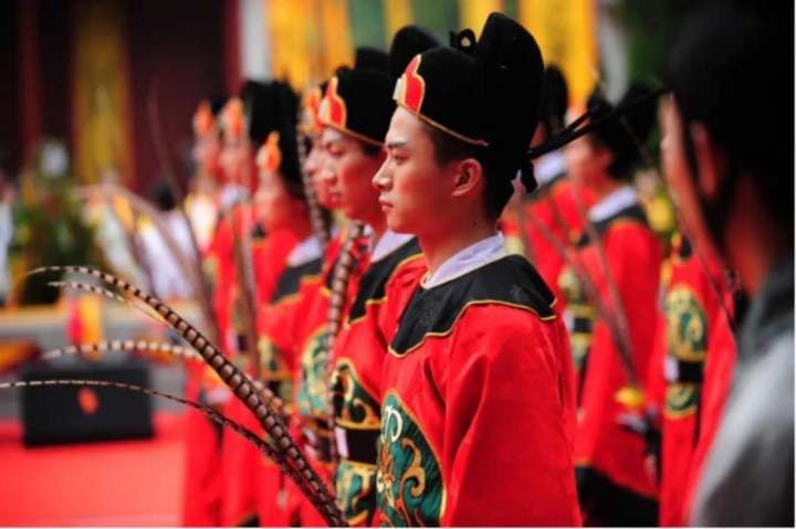 孔子@9月28日杭州将举行祭孔大典 首度重现“活文物”六佾舞