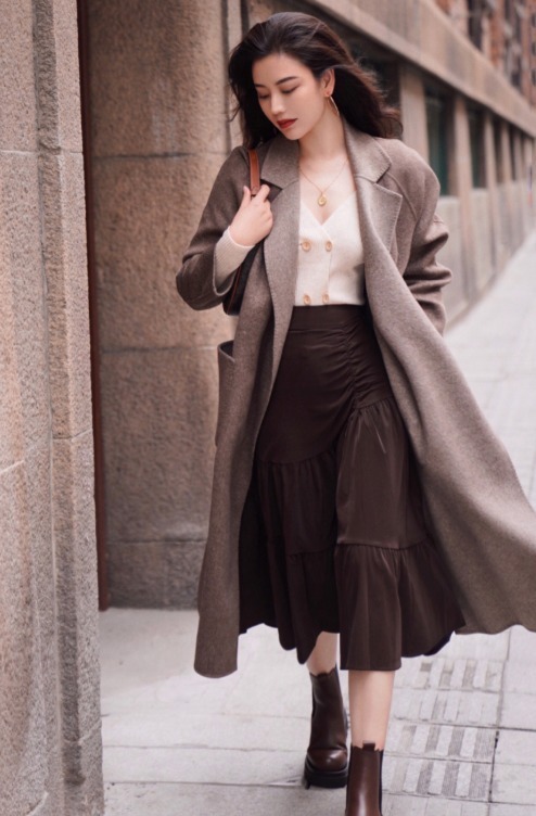 搭配 冬天大衣不要瞎穿,看看这些优雅高级的搭配方式,精致时髦又百搭