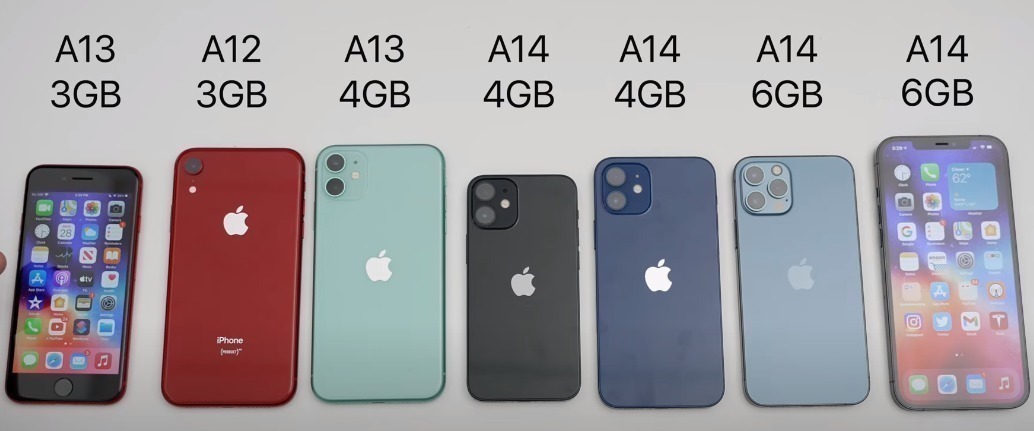 m七款iphone手机对比，原来它性价比最高！网友：终于知道选哪款了