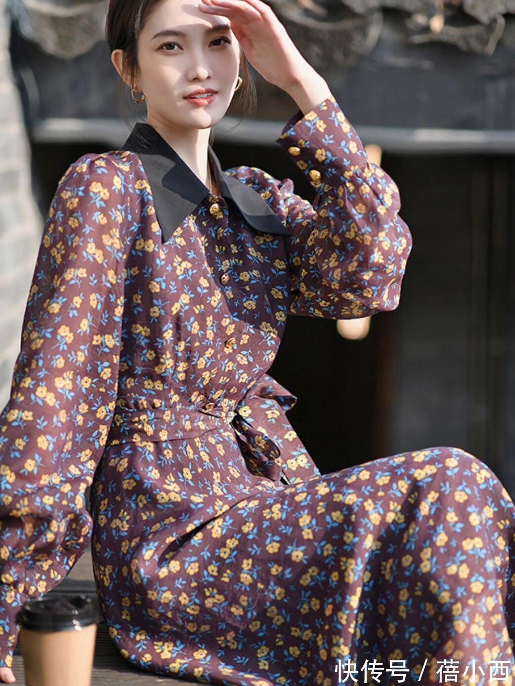 丝带状|早春的第一条连衣裙你准备好了吗?时尚博主的穿搭思路,总结好了