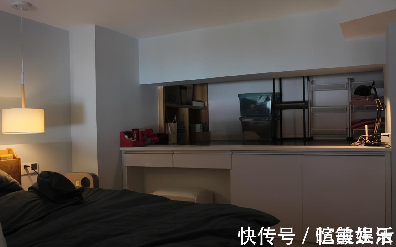 Loft公寓|45平现代简约风Loft公寓,衣帽间茶室书房一个不少,一人住好惬意