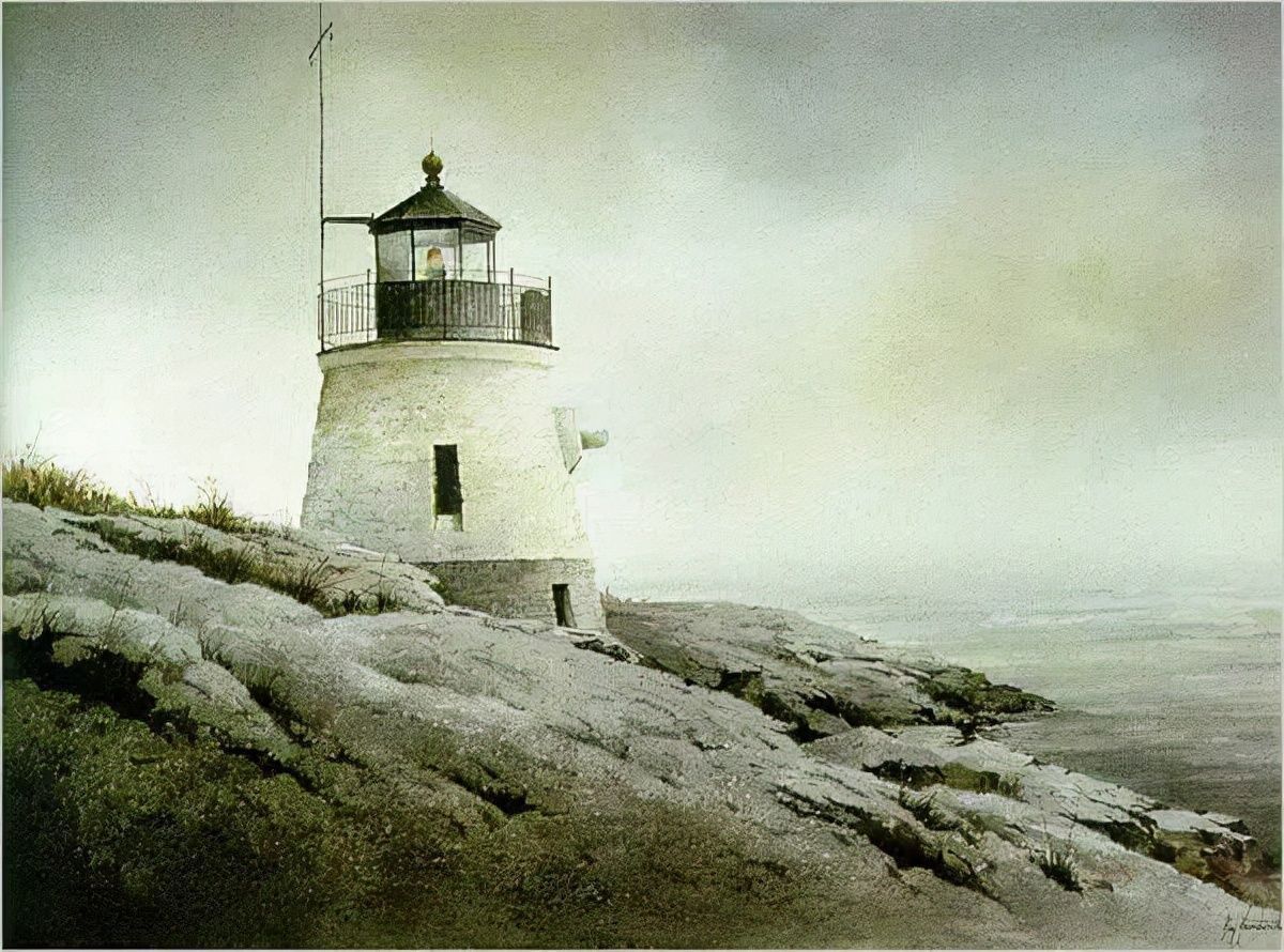 绘画&乡间记忆水彩画家RayHendershot的乡村风光和古色古香的静物绘画