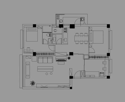 空间|日子过久了，才知道简约最实用，全屋铺地砖，既干净又好打理