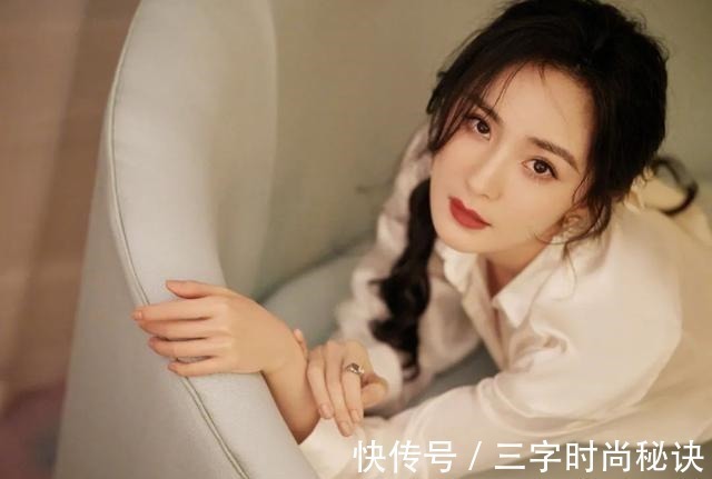 弧度 告别假发片,赵露思同款“头包脸”发型超显瘦!