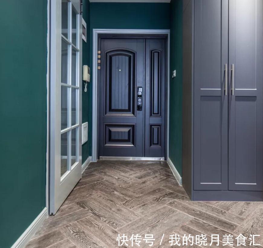 次卧|用色彩打造现代风,享受复古摩登感,独具时尚感