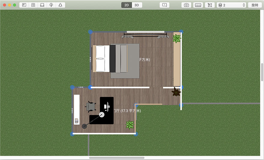 Planner 5D for Mac v4.14 MAS 室内家居设计-下载否