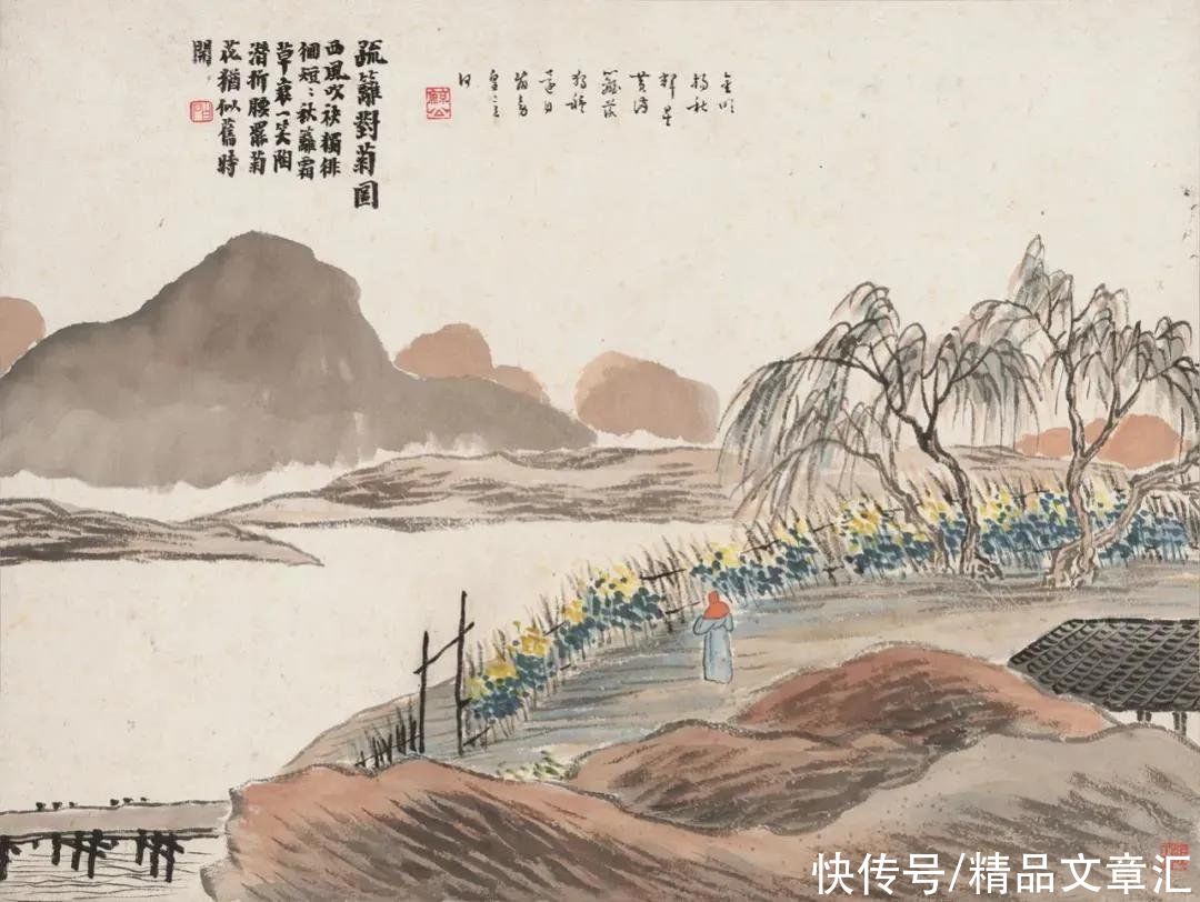 这山水册，齐白石画了3个月，妙笔生花