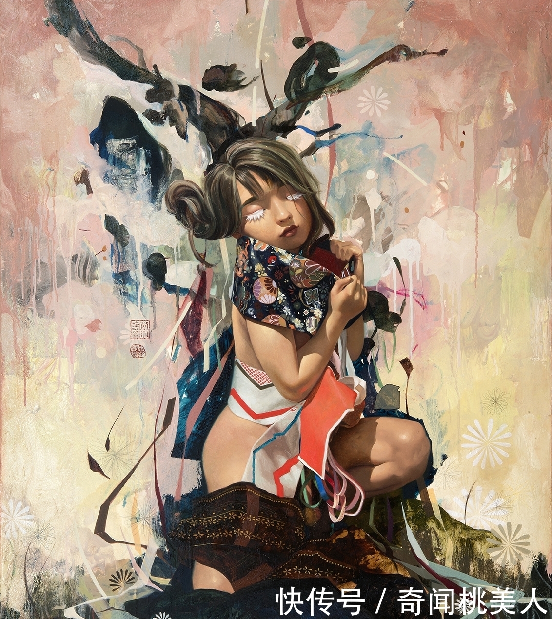 特别有灵气神秘的女子,美炸了!让人难以忘怀!