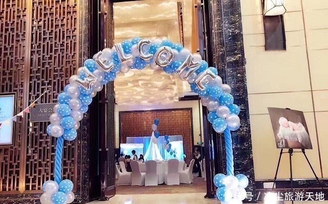 宝宝|父亲给宝宝办百日宴，奢华场面令人惊呼，网友这是要继承皇位