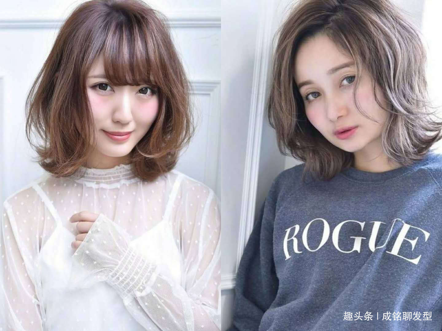 头皮 脸圆脸大的女生避开四类发型,试试万能刘海+外增高,巨显脸小