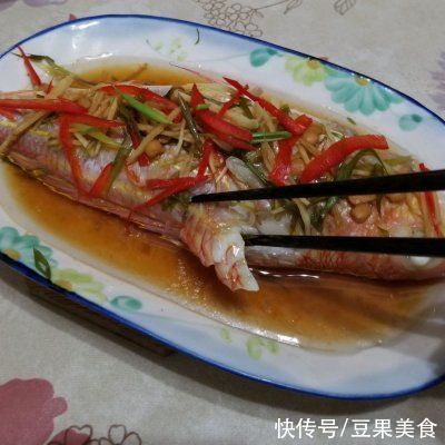 红杉鱼|普宁豆酱蒸红杉鱼(海鱼)