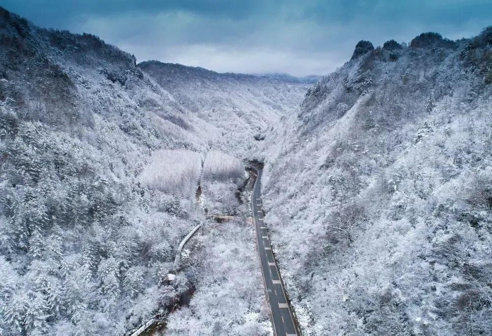 拍摄者|和丁真一样干净的还有光雾山的冰雪胜景