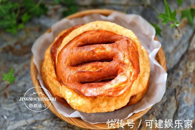 糖油饼，从小到大最爱的早餐，教你在家轻松做，比买的放心