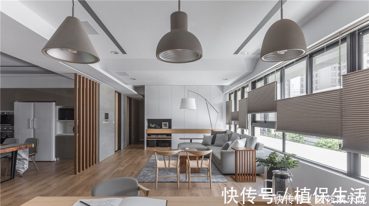 装修|原木简约风新房装修,通透的空间设计,营造出更舒适的居家氛围