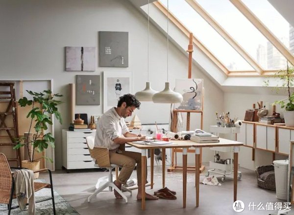 滚轮|桌面改造 篇三：桌下储物空间扩容——199元宜家HELMER 海尔默金属抽屉柜