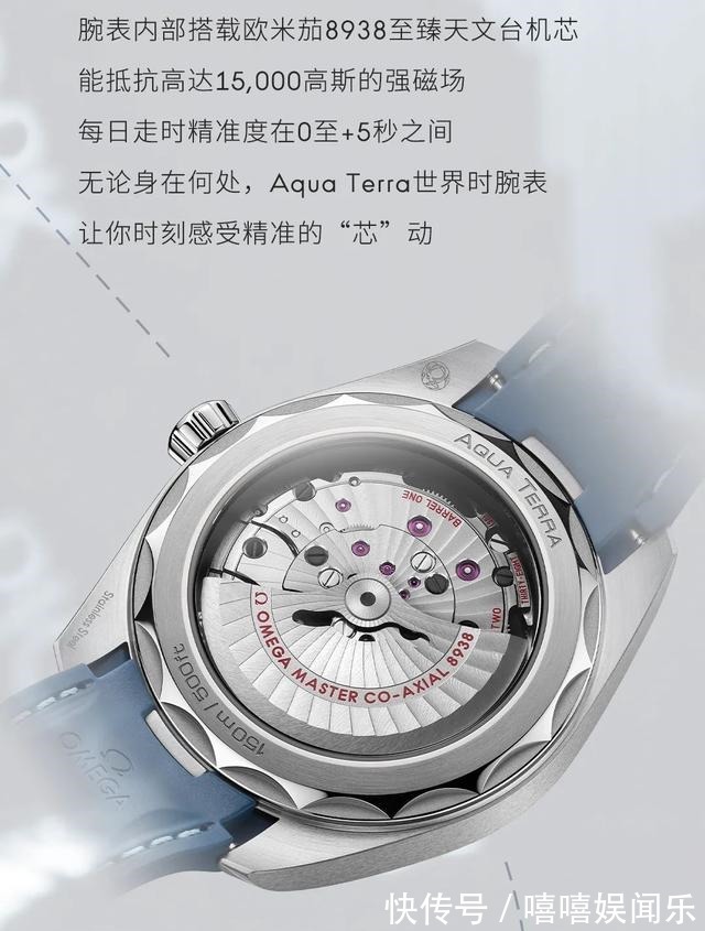 腕表|欧米茄推出新款Aqua Terra世界时腕表!