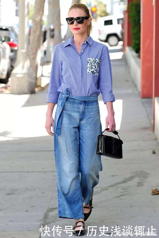 会穿的女人早放弃阔腿裤,以下4款裤子遮肉又显瘦,适合微胖身材