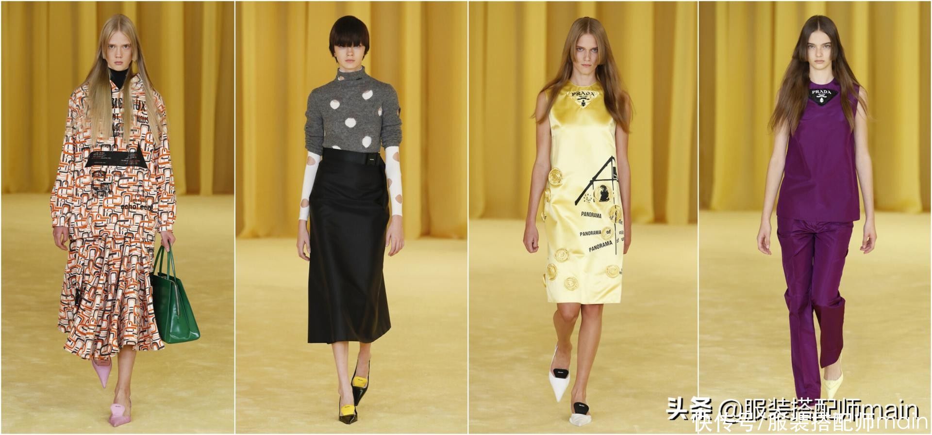 时髦不累脚的猫跟鞋，记住这4个搭配思路，显高又显气质