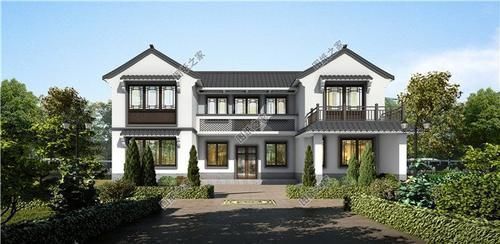 户型|120平米左右农村小四合院设计，韵味十足，领略中式建筑的美