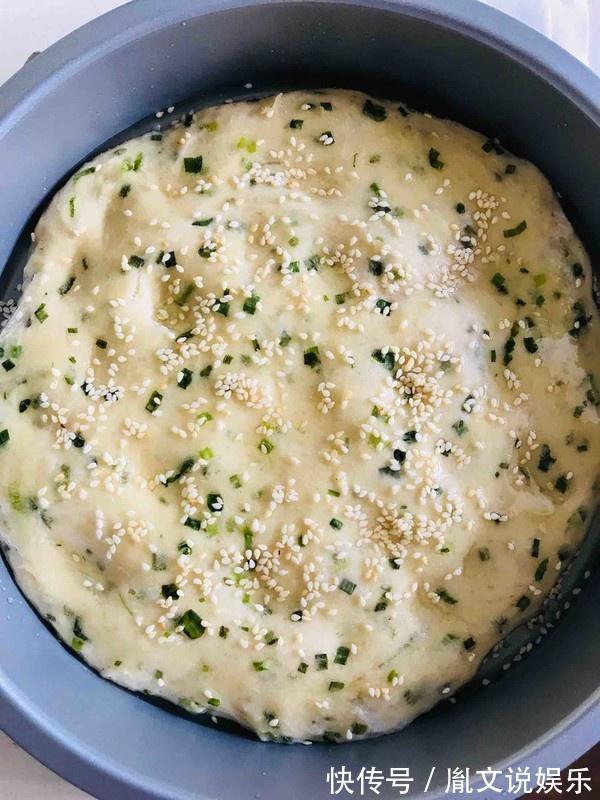 葱油饼新吃法，不用揉，不用烫，外酥里软，放凉了也不会硬！