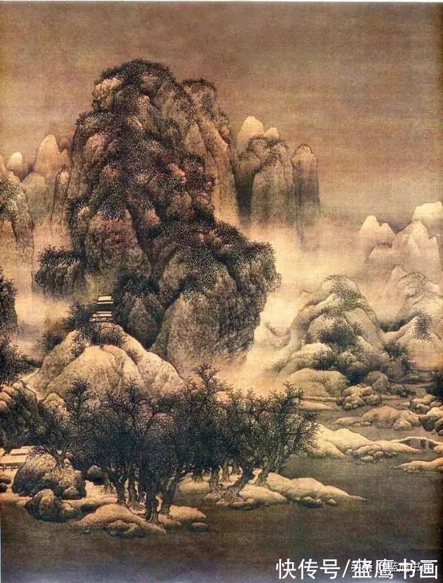 雪景寒林图&背起行囊，追随范宽游走在山水之间