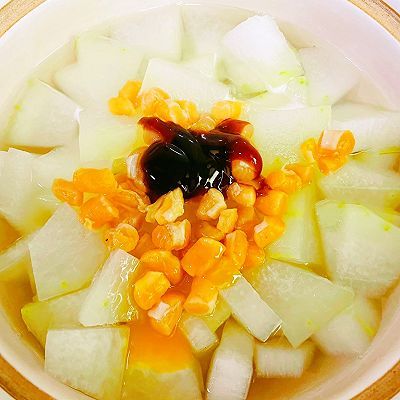 鸡汁|秋燥干贝冬瓜汤