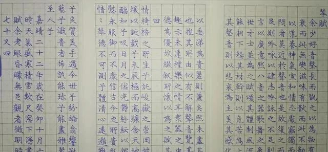 小楷#他用硬笔写出毛笔小楷的质感,笔法老辣,古雅劲健,颠覆你的审美