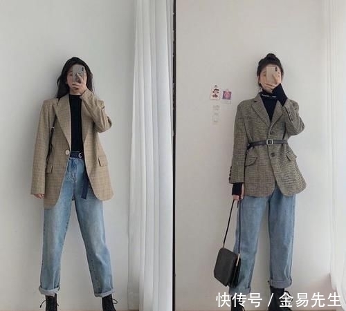 明天穿什么最适合早春的搭配案例，让你轻松显瘦气质