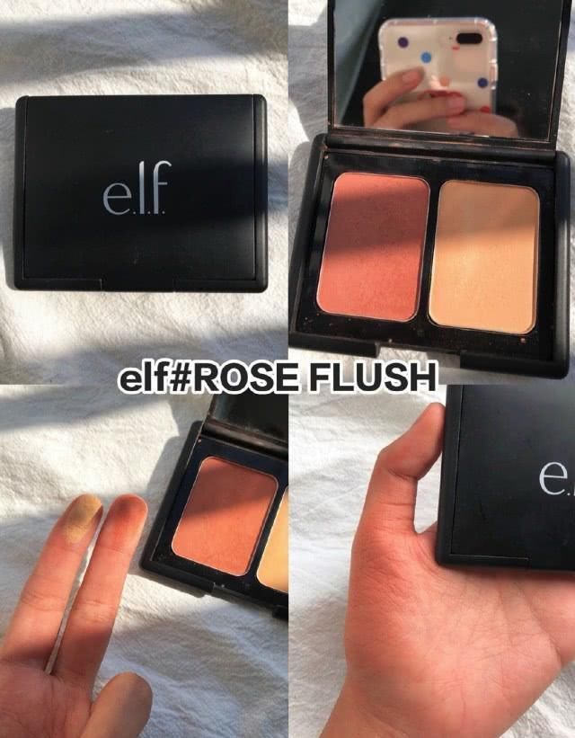 安利8块宝藏腮红不显毛孔自然妆效,开架价格太实惠