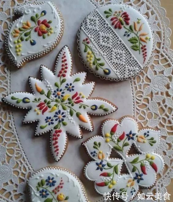 糖霜饼干|一双巧手，做出童话般的翻糖饼干，看完你会舍不得吃网友称太美