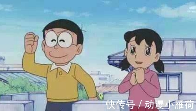 大雄|哆啦A梦:二十年后,大雄娶了静香,看到小夫娶的:抱歉打扰了!