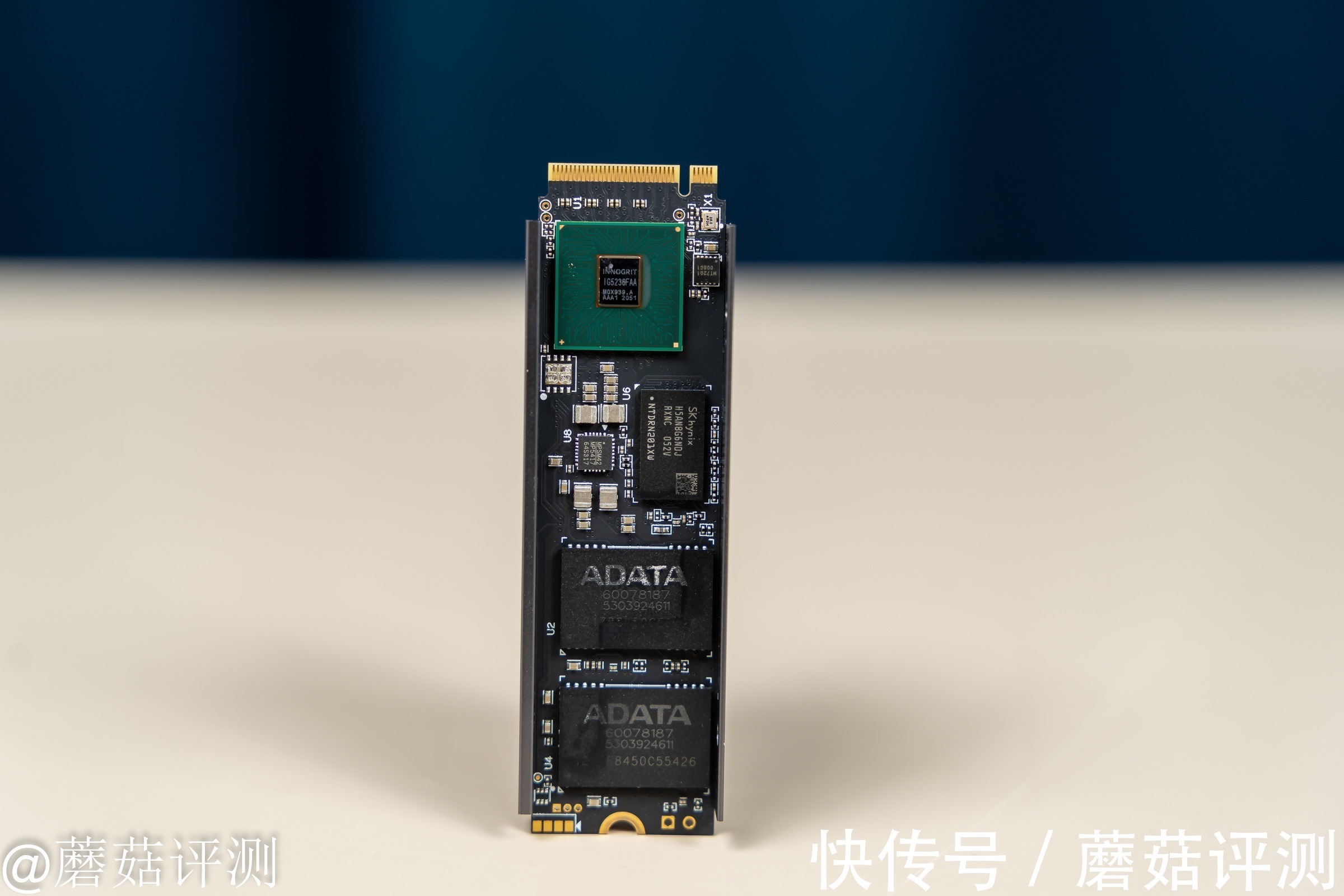 散热片|用料厚道，速度超快！威刚XPG翼龙S70固态硬盘PCIe4.0 测试