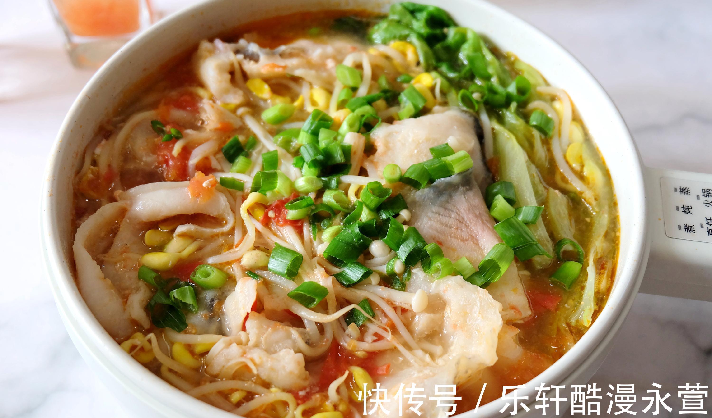 西柚|晒晒我家的午饭吧,两个菜,一个主食,一壶水果茶,营养健康好吃