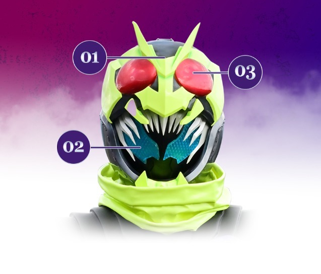 蝗虫|假面骑士Vice新型蝗虫基因组官方设定公开,这次的围巾不只是装饰了