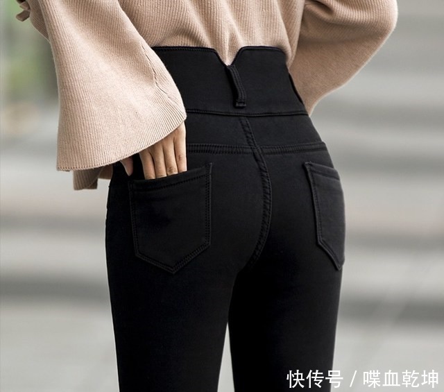 好身材|修身高腰牛仔裤,轻松秀出好身材,成为女神们的首选