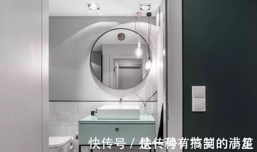 原木色|66㎡两居,以储物柜做隔断,以墨绿和原木配色,实用的文艺范儿