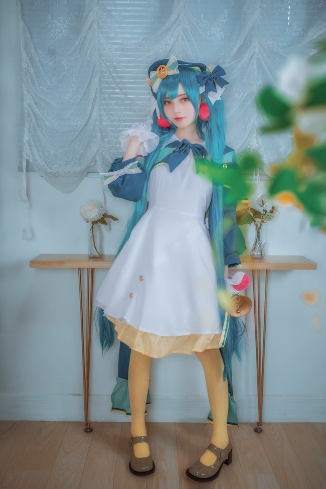 初音|cos：初音未来MIKU冬装