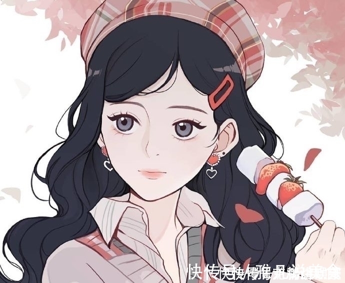 小姐姐|一组少女心十足的好看插画，很适合做卡通动漫头像哦！