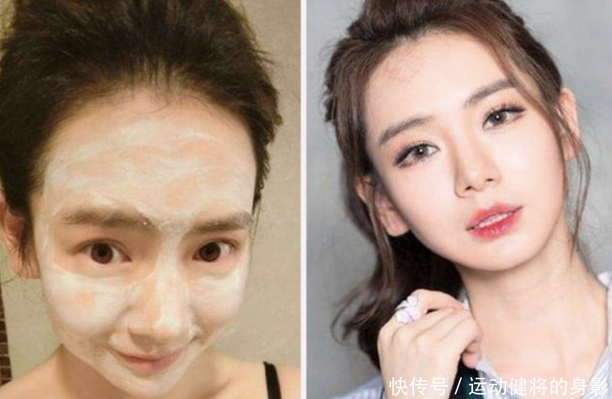 妆感|吉娜真是放开了!大方卸掉假睫毛,看到素颜真容,难怪妆感那么重