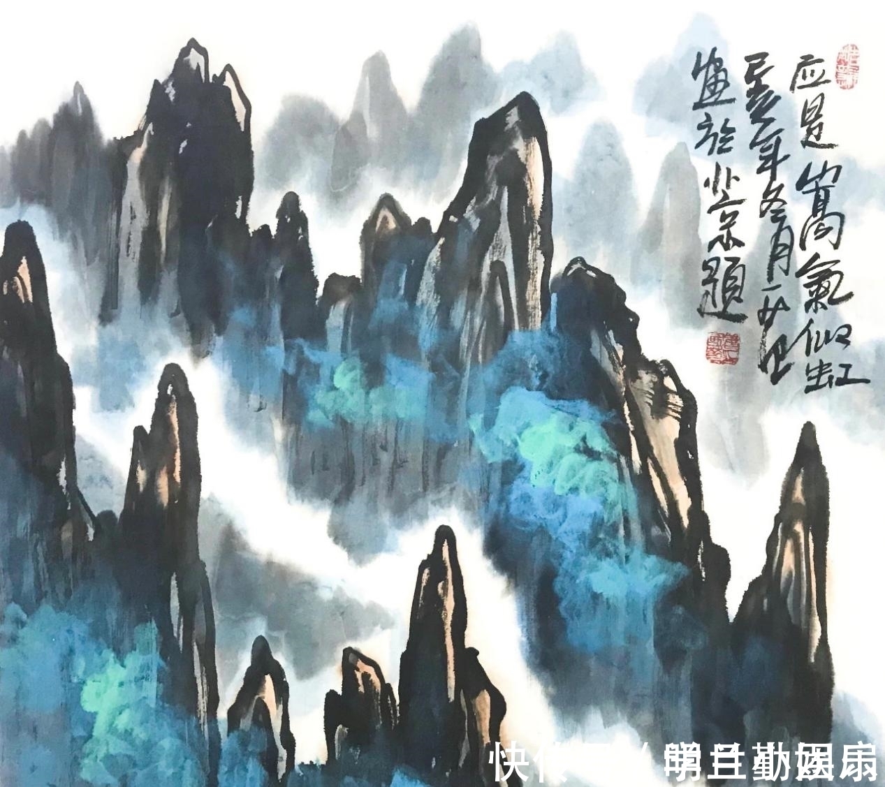 姜国华#姜国华:当代大写意第一人,享誉海内外的艺术家