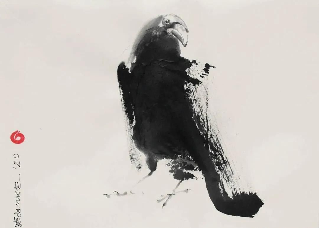 中国画&专画国画的老外,竟被10万人狂热追捧,看完作品立马佩服不已