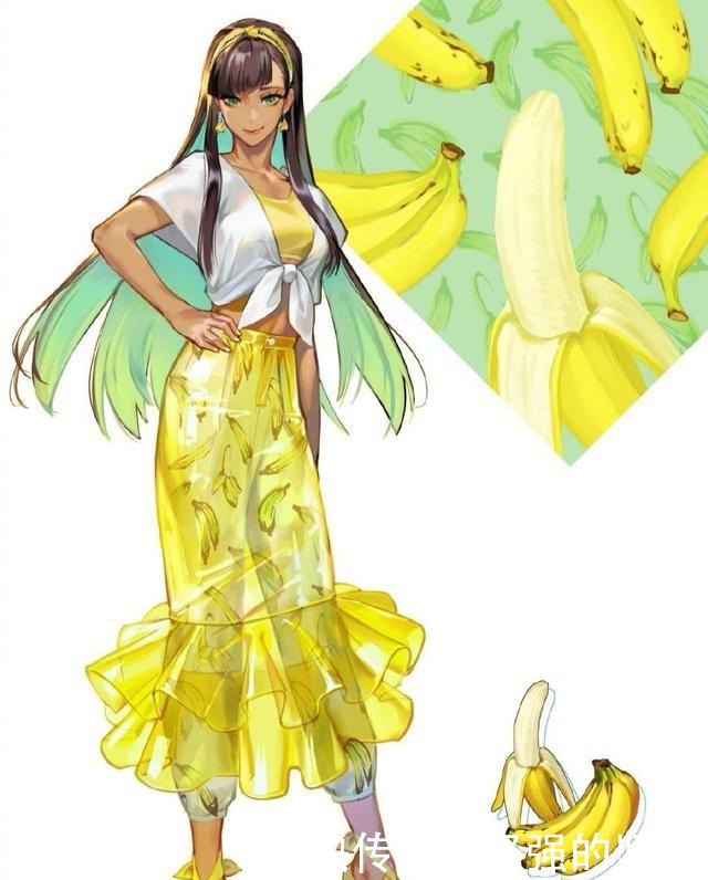 万物皆可拟人化,水果化身小姐姐,西红柿让人心动