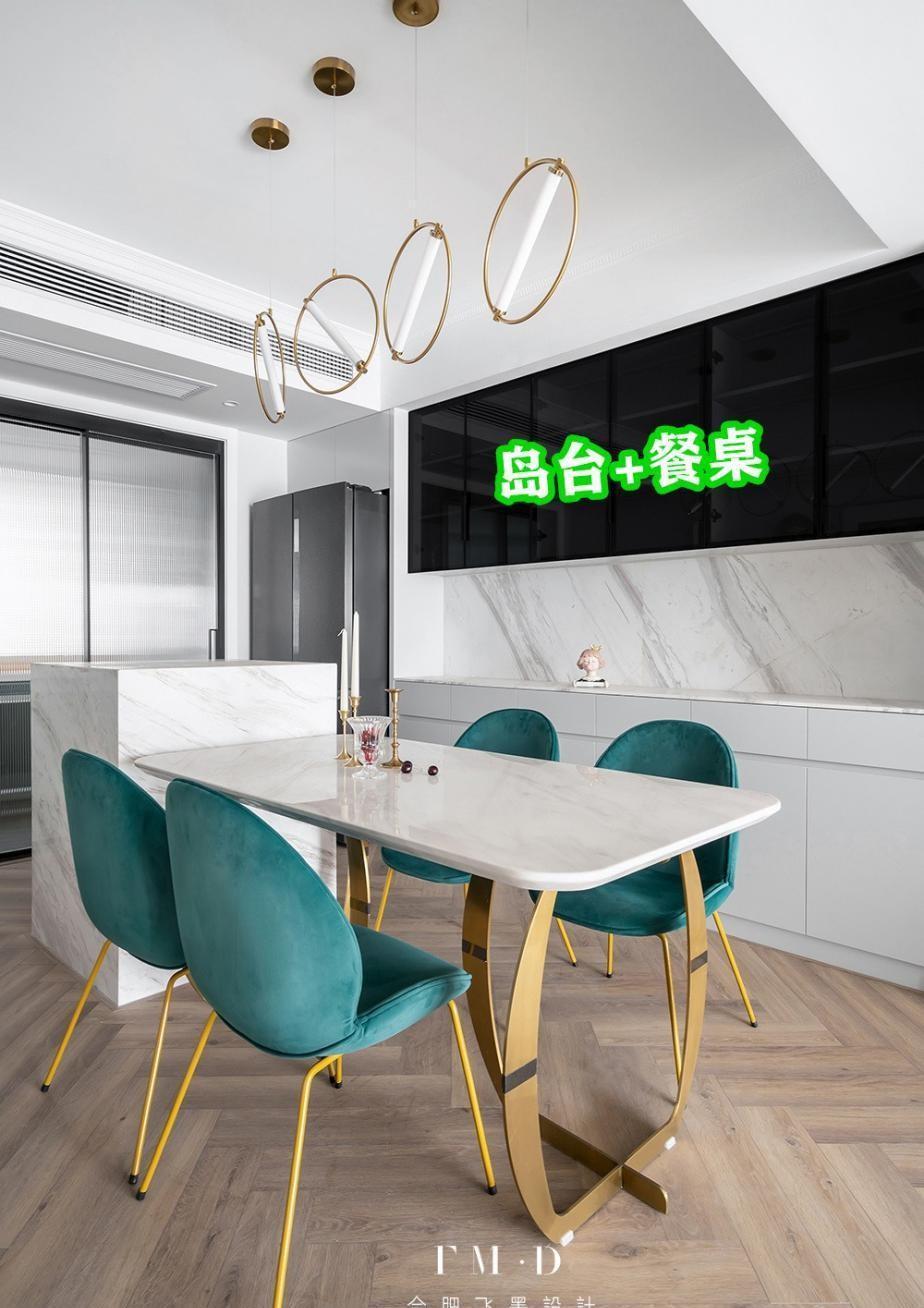 中岛台|摆脱餐厅“老三样”，专业设计师用中岛取代，多5㎡收纳丰富功能