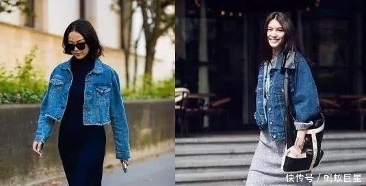 奔四女人,除穿阔腿裤,可以这样穿连衣裙,时髦又显瘦