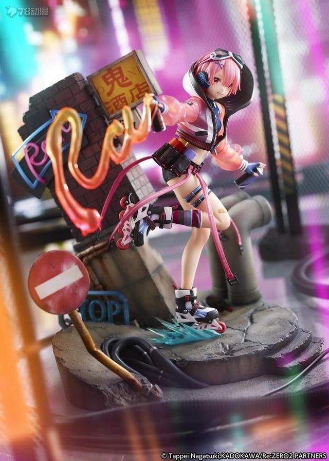 蕾姆|模玩资讯：SHIBUYA SCRAMBLE FIGURE 1/7 蕾姆&拉姆 霓虹城市Ver.