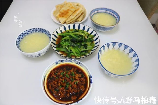 面团|我家日常早餐，简单4样，30分钟就上桌，营养搭配家人喜欢