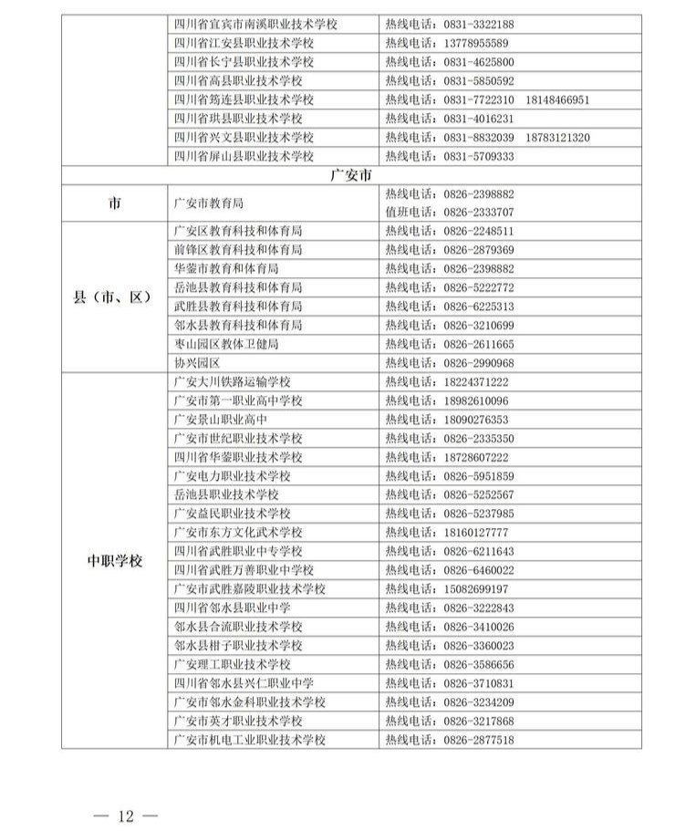 新闻记者|保障实习各方权益 四川公布教育行政部门、职业院校实习管理热线电话